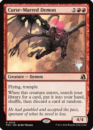 Curse-Marred Demon (PPFRA-079) - Promo Pack: Reality Fracture-1