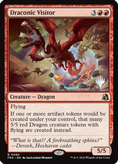Draconic Visitor (PPFRA-080) - Promo Pack: Reality Fracture-1