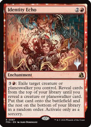 Identity Echo (PPFRA-087) - Promo Pack: Reality Fracture Foil-1
