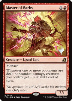Master of Barbs (PPFRA-088) - Promo Pack: Reality Fracture Foil-1