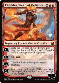 Chandra, Torch of Defiance (PPFRA-244) - Promo Pack: Reality Fracture Foil-1