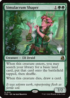 Simulacrum Shaper (PPFRA-113) - Promo Pack: Reality Fracture Foil-1