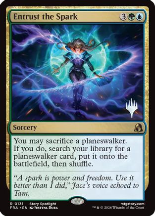 Entrust the Spark (PPFRA-131) - Promo Pack: Reality Fracture Foil-1