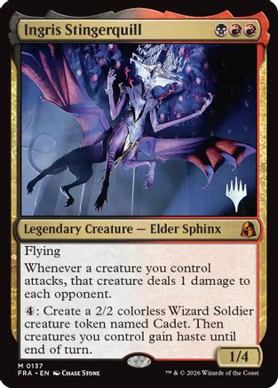 Ingris Stingerquill (PPFRA-137) - Promo Pack: Reality Fracture Foil-1