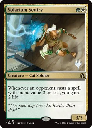 Solarium Sentry (PPFRA-148) - Promo Pack: Reality Fracture Foil-1