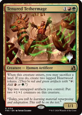 Tenured Tethermage (PPFRA-154) - Promo Pack: Reality Fracture Foil-1