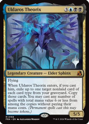 Uldaros Theorix (PPFRA-159) - Promo Pack: Reality Fracture-1