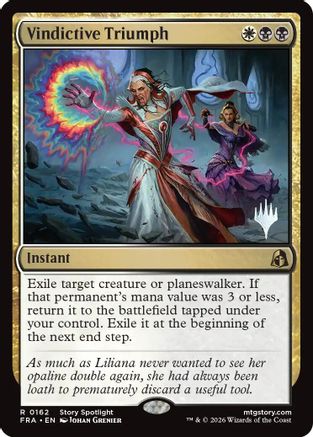 Vindictive Triumph (PPFRA-162) - Promo Pack: Reality Fracture-1