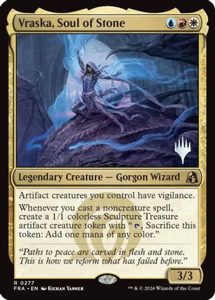 Vraska, Soul of Stone (PPFRA-277) - Promo Pack: Reality Fracture-1