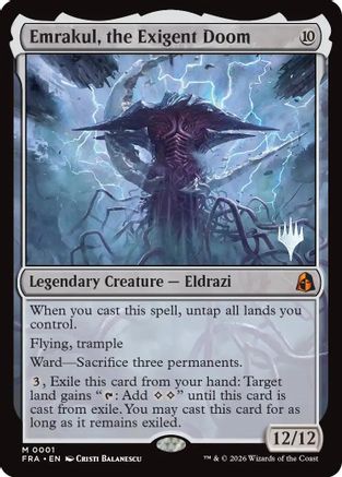 Emrakul, the Exigent Doom (PPFRA-001) - Promo Pack: Reality Fracture-1