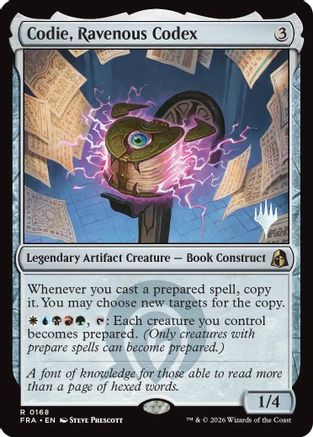 Codie, Ravenous Codex (PPFRA-168) - Promo Pack: Reality Fracture-1