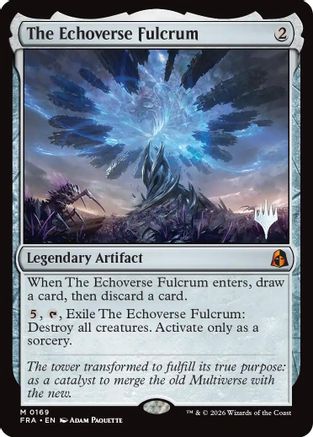 The Echoverse Fulcrum (PPFRA-169) - Promo Pack: Reality Fracture Foil-1