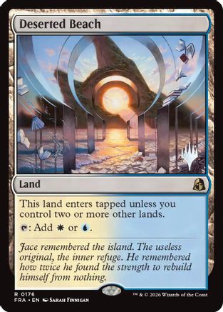 Deserted Beach (PPFRA-176) - Promo Pack: Reality Fracture Foil-1