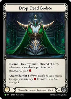 Drop Dead Bodice - JDG087 (JDG087) - Flesh and Blood: Promo Cards Cold Foil-1