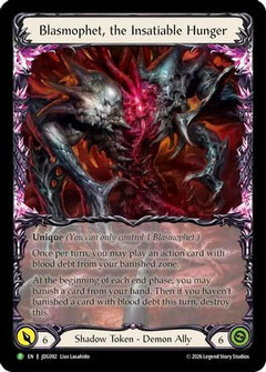 Blasmophet, the Insatiable Hunger - JDG092 (JDG092) - Flesh and Blood: Promo Cards Rainbow Foil-1