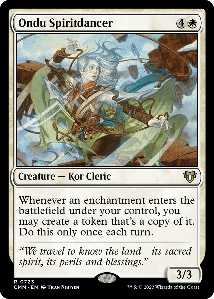 Ondu Spiritdancer [Commander Masters]-1