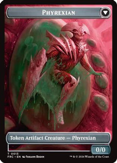 Phyrexian // Incubator Double-Sided Token (FRC-13 // 13) - Commander: Reality Fracture-1