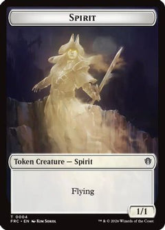Spirit // Jace Double-Sided Token (FRC-4 // 5) - Commander: Reality Fracture-1