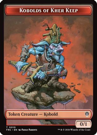 Kobolds of Kher Keep // Phyrexian Mite Double-Sided Token (FRC-10 // 16) - Commander: Reality Fracture-1