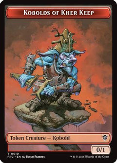 Kobolds of Kher Keep // Phyrexian Mite Double-Sided Token (FRC-10 // 16) - Commander: Reality Fracture-1