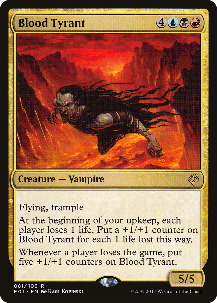 Blood Tyrant [Archenemy: Nicol Bolas]-1