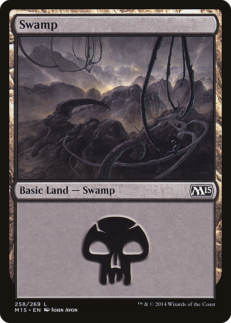 Swamp (258) [Magic 2015]-1