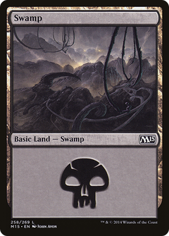 Swamp (258) [Magic 2015]-1