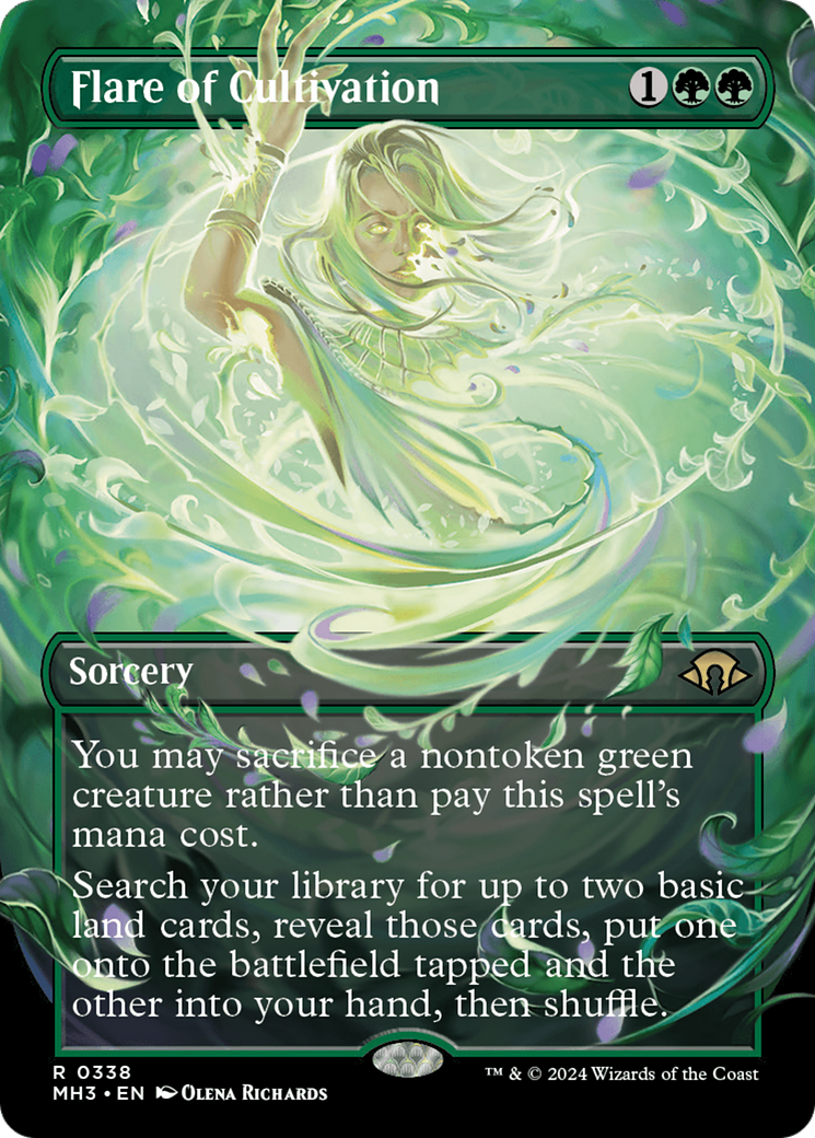 Flare of Cultivation (Borderless) [Modern Horizons 3]-1