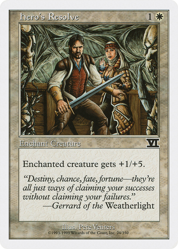 Hero's Resolve [Classic Sixth Edition]-1