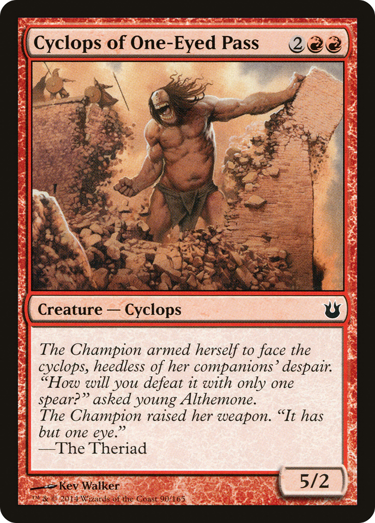 Cyclops of One-Eyed Pass [Born of the Gods]-1