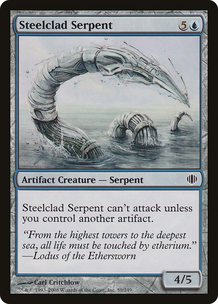 Steelclad Serpent [Shards of Alara]-1