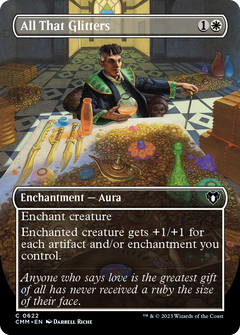 All That Glitters (Borderless Alternate Art) [Commander Masters]-1