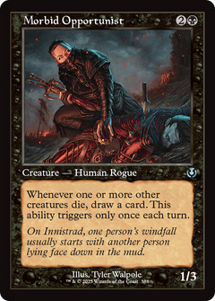 Morbid Opportunist (Retro Frame) [Innistrad Remastered]-1