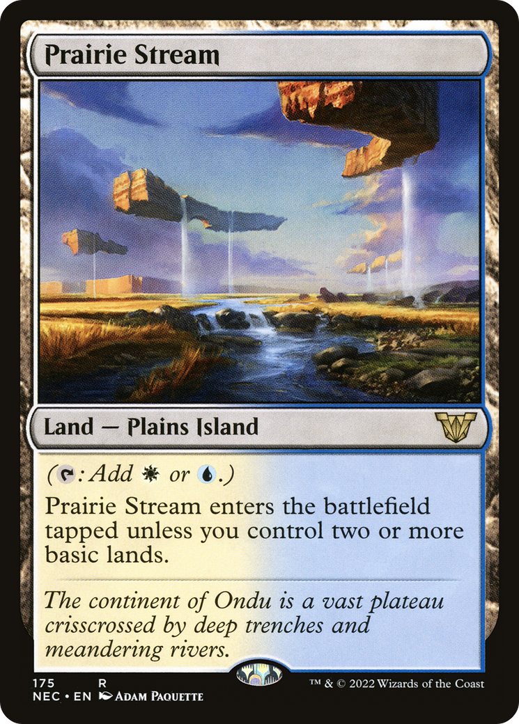 Prairie Stream [Kamigawa: Neon Dynasty Commander]-1