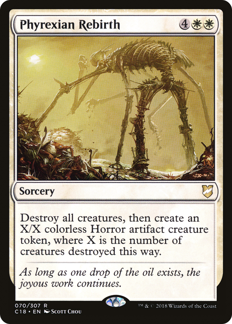 Phyrexian Rebirth [Commander 2018]-1