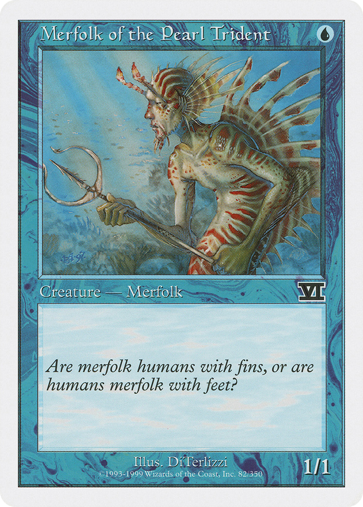 Merfolk of the Pearl Trident [Classic Sixth Edition]-1