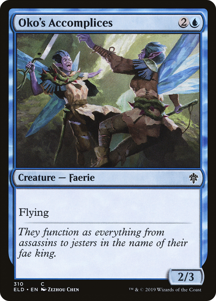 Oko's Accomplices [Throne of Eldraine]-1