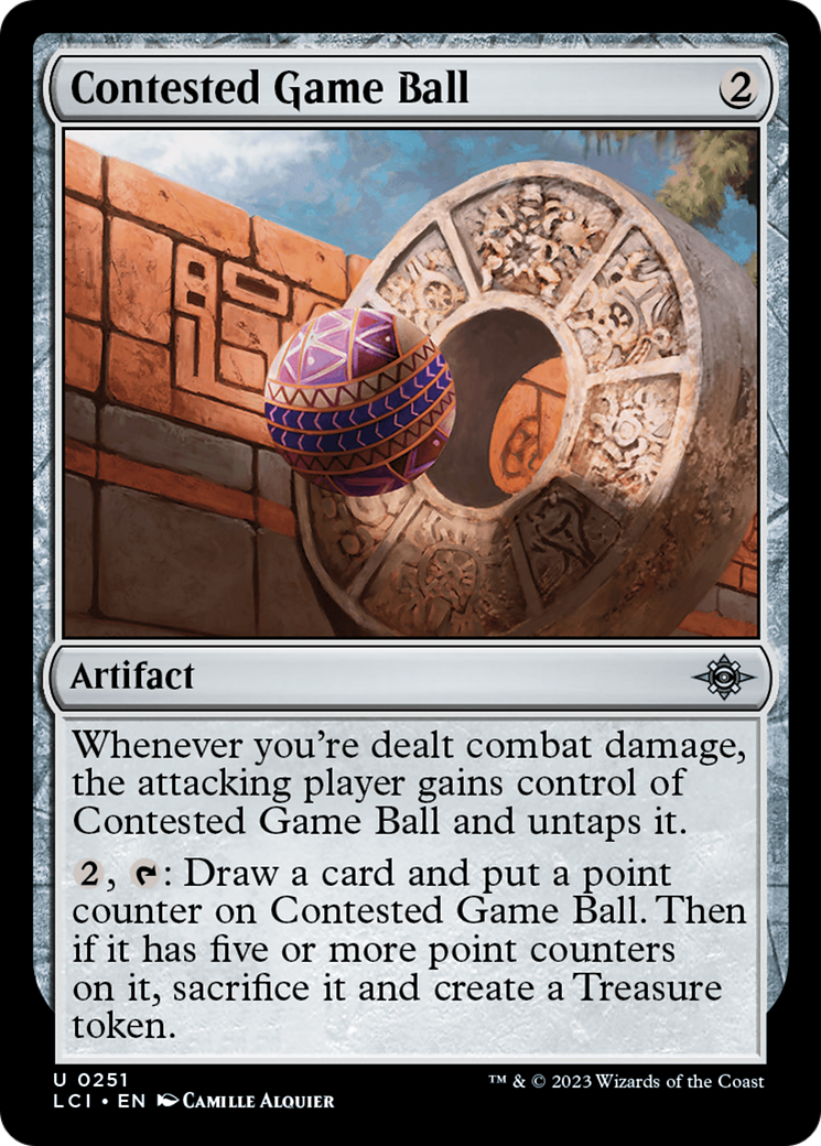 Contested Game Ball [The Lost Caverns of Ixalan]-1