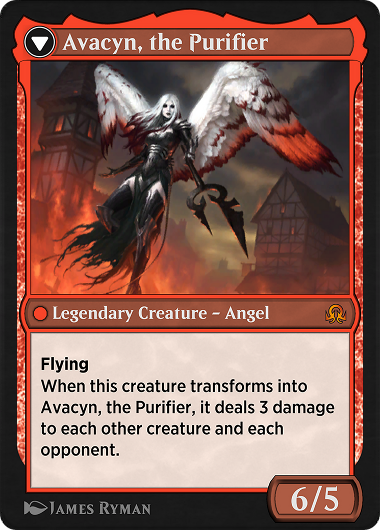 Archangel Avacyn // Avacyn, the Purifier (SIR-013) - Shadows over Innistrad Remastered-2