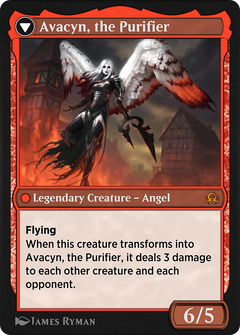 Archangel Avacyn // Avacyn, the Purifier (SIR-013) - Shadows over Innistrad Remastered-2