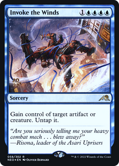 Invoke the Winds [Kamigawa: Neon Dynasty Prerelease Promos]-1