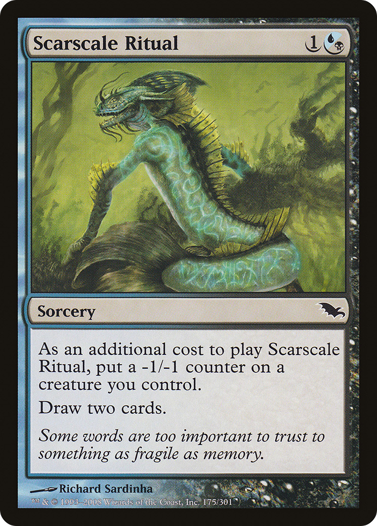 Scarscale Ritual [Shadowmoor]-1