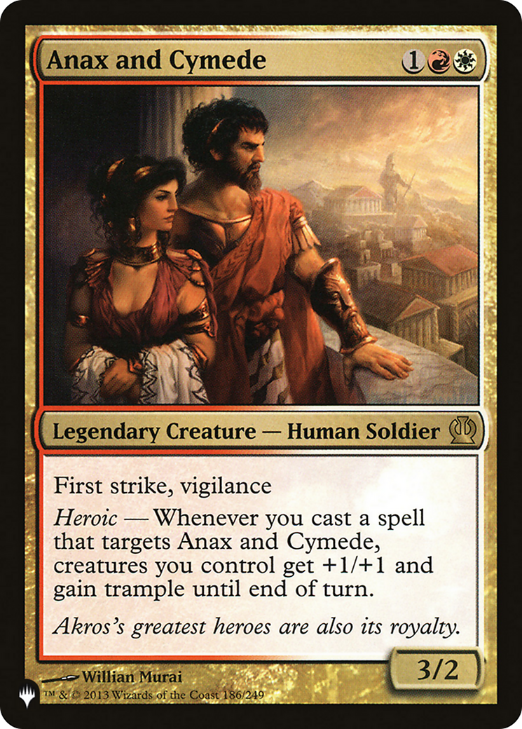 Anax and Cymede [The List]-1