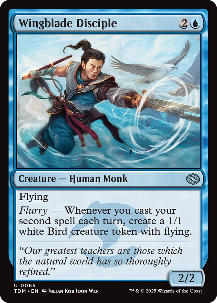 Wingblade Disciple (TDM-065) - Tarkir: Dragonstorm-1