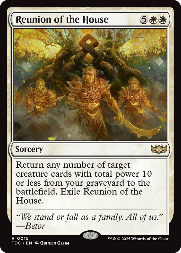 Reunion of the House [Tarkir: Dragonstorm Commander]-1