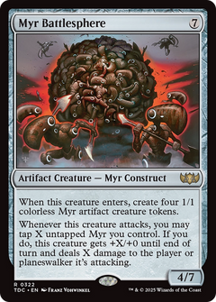 Myr Battlesphere [Tarkir: Dragonstorm Commander]-1