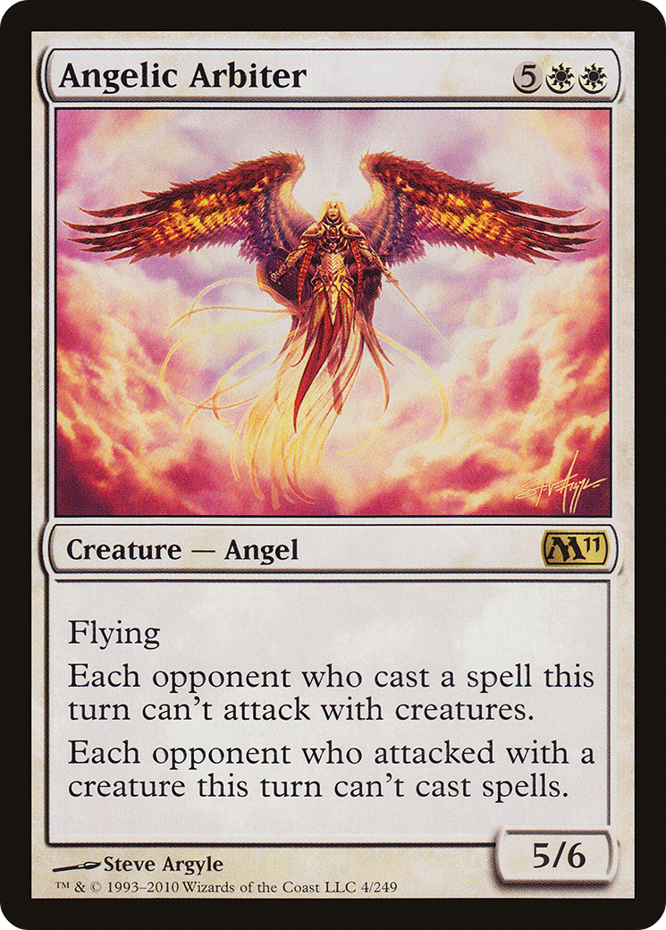 Angelic Arbiter [Magic 2011]-1