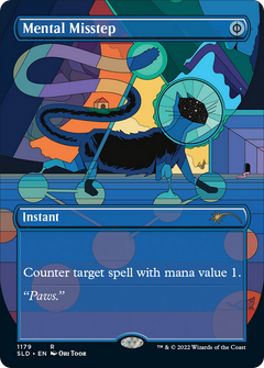 Mental Misstep (Borderless) [Secret Lair Drop Series]-1