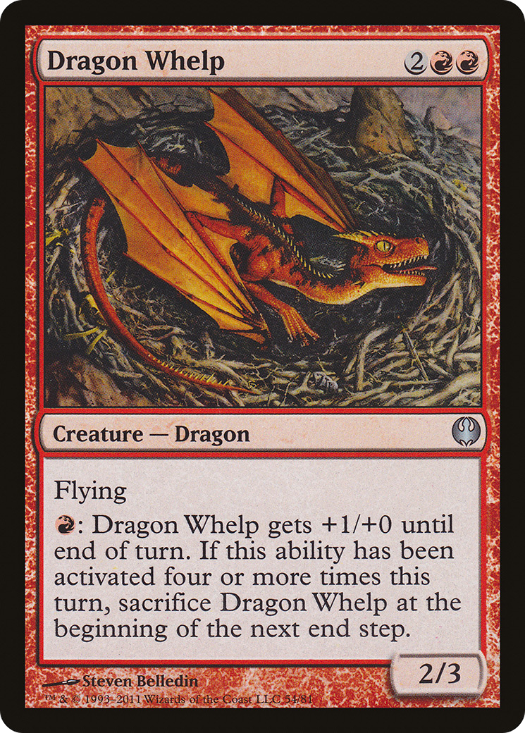 Dragon Whelp [Duel Decks: Knights vs. Dragons]-1
