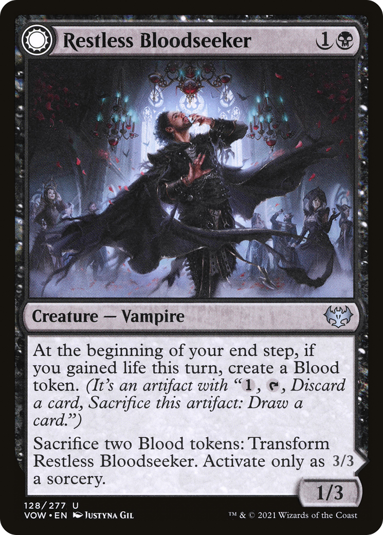 Restless Bloodseeker // Bloodsoaked Reveler [Innistrad: Crimson Vow]-3